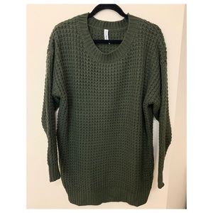 ZENANA KNIT TUNIC SWEATER